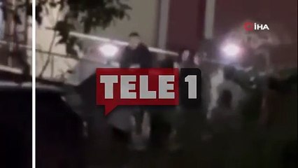 Komşuların ‘park kavgası’: Süs lambasını yerinden söküp kafasına vurdu