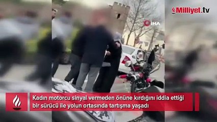 İstanbul’a trafikte “sinyal vermedin” kavgası