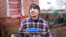 Los ucranianos que viven en primera línea se niegan a abandonar sus hogares