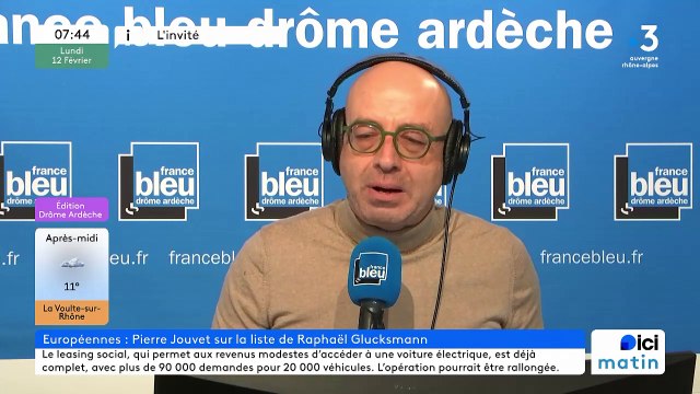 Pierre Jouvet, maire de Saint-Vallier, secrétaire général du PS et candidat aux élections européennes