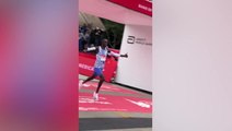 Watch Kelvin Kiptum break marathon world record as world morns runner’s death