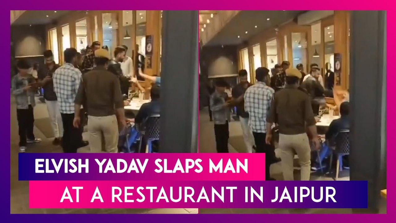 Elvish Yadav Slaps Man At A Restaurant In Jaipur; Bigg Boss OTT 2 Winner Clarifies