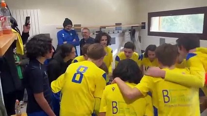 Nos U16A après une très belle victoire face à Lambesc !!!