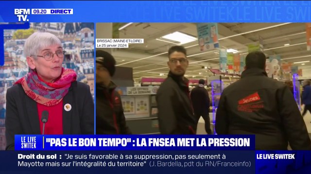 Sylvie Colas, secrétaire nationale de la Confédération paysanne, sur la fin des blocages: Personne n'aurait dû rentrer à la maison