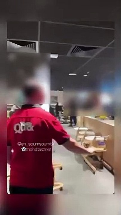 Schiltigheim: Les images choc de la bagarre à coups de couteaux hier soir dans un Quick qui a fait plusieurs blessés - Regardez