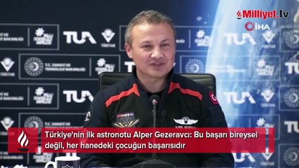 Alper Gezeravcı: Bu başarı bireysel değil, her hanedeki çocuğun başarısıdır