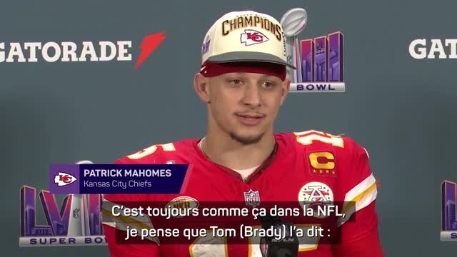 Super Bowl LVIII - Mahomes : Tout faire pour revenir l'année prochaine et faire le triplé