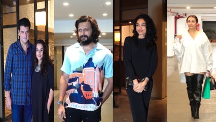 Ritesh Deshmukh, Shobhita Dhulipala, Malaika Arora Mark Their Presence At Neha Dhupia's Party