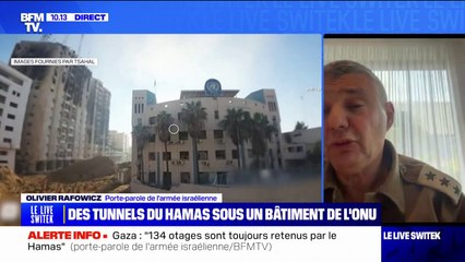 Olivier Rafowicz, porte-parole de l'armée l'israélienne: "134 otages sont toujours retenus par la Hamas"