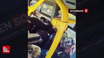 Diyarbakır'da belediye otobüsünde kadının çantasındaki parayı çaldı