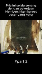 pekerjaan membersihkan karpet yang menyenangkan #part2