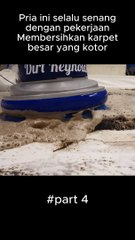 pekerjaan membersihkan karpet yang menyenangkan #part4