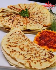 اطيب وصفتين لفطور صباحي فطائر او مناقيش بحشوات مشكلة و مسبحة او الحمص مع رباح محمد