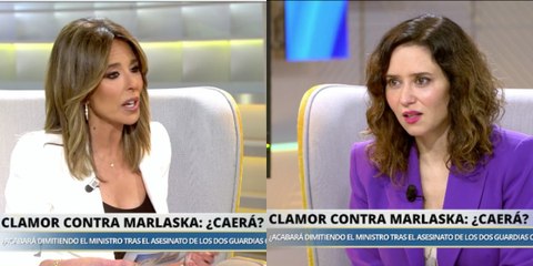 Ayuso salta a la yugular de Marlaska: "¡Tiene que dimitir!"