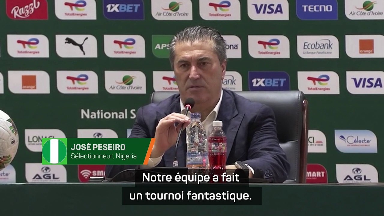 Peseiro : "Une seule chose à dire, bravo à la Côte d'Ivoire"
