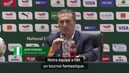 Peseiro : "Une seule chose à dire, bravo à la Côte d'Ivoire"