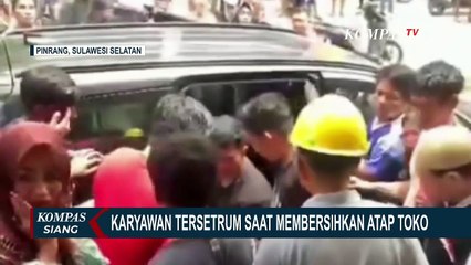 Karyawan Tersetrum saat Membersihkan Atap Toko, Begini Kondisinya Ketika Dirawat