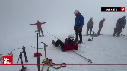 MSB paylaştI: Mehmetçik'in zorlu kış eğitimi