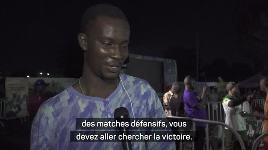 Les fans déçus par le match 