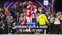Super Bowl: vincono i Chiefs di Kansas City, Taylor Swift in tribuna per tifare Travis Kelce