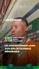 La réaction des joueurs après la victoire de la Côte d'Ivoire #short
