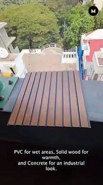 MDF Fluted panels_ MDF Panels_ Fluted panels_ Installation of MDF Fluted panels #shorts