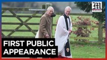 King Charles III attends church after cancer diagnosis