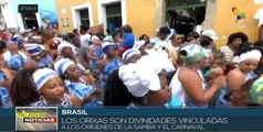 Carnaval brasileño mezcla espiritualidad y el recuerdo de los ancestros