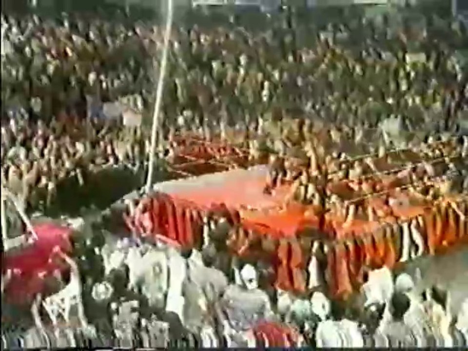 Satellite feed off air footage of Kurt Angle's Milk Truck WWE WWF Raw 20 August 2001