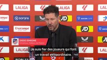 Atl. de Madrid - Simeone n'est pas inquiet après la défaite