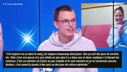 Les 12 Coups de midi : Emilien atteint d'une maladie inconnue, comment le jeu l'a sauvé