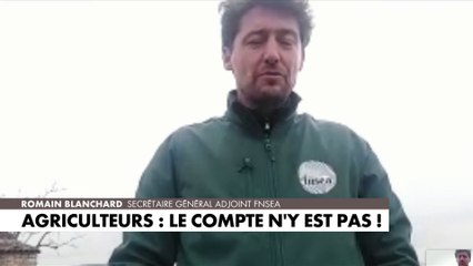 Romain Blanchard (FNSEA) : «Aujourd’hui il ne se passe pas grand chose»