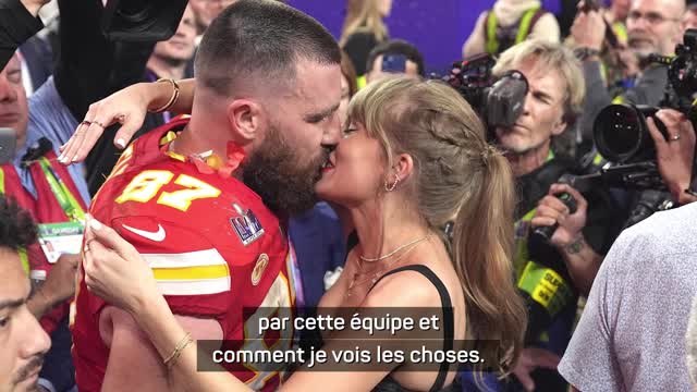 Super Bowl LVIII - Kelce remercie sa famille et ses proches pour le soutien