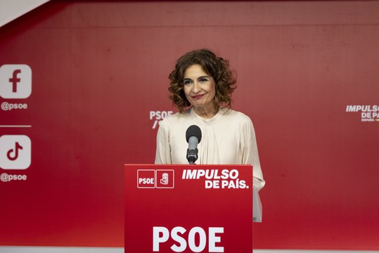 María Jesús Montero: Feijóo mentía descaradamente