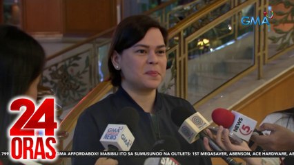 VP sara kay PBBM: we have no problem with each other | 24 Oras