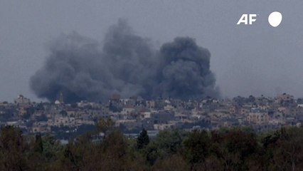 ضربات إسرائيلية مكثفة في جنوب غزة