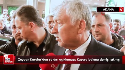 Zeydan Karalar’dan saldırı açıklaması: Kusura bakma demiş, sıkmış