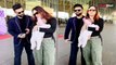 Disha parmar-Rahul vadya finally revealed face of their daughter Navya infront of Paps, Video Viral