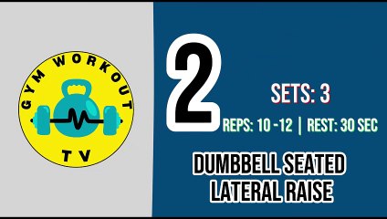 6 Best Shoulder Workout at Gym | How to Build 3D Shoulder