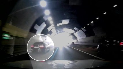 시속 200㎞로 도주한 불법체류자...경찰 헬기에 덜미 / YTN