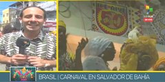 Salvador de Bahía realza sus raíces negras en colorido carnaval