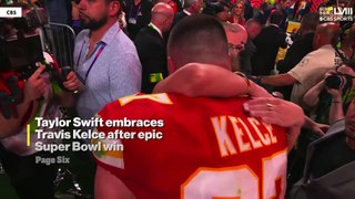 Travis Kelce sings Taylor Swift song at Super Bowl 2024 afterparty