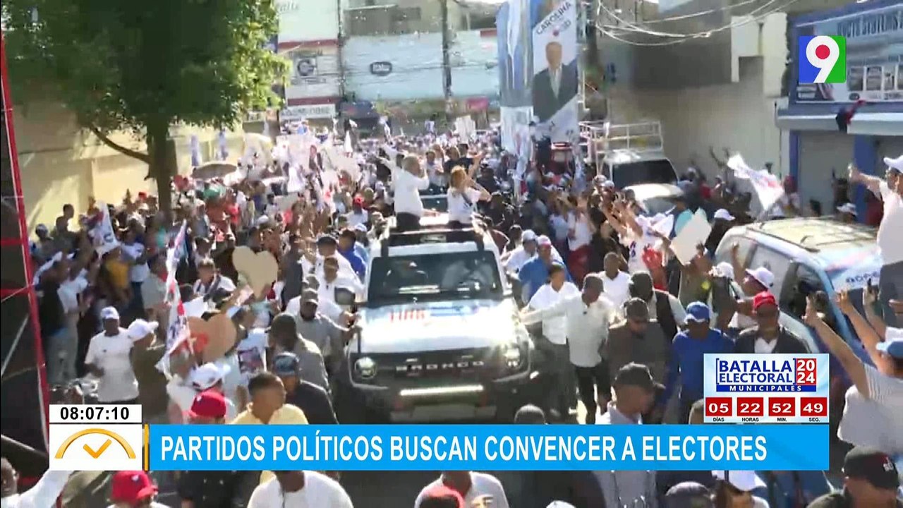 Partidos Políticos buscan convencer a electores | El Despertador