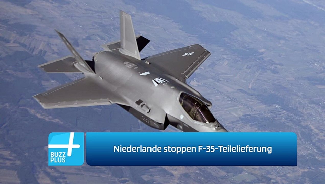 Niederlande stoppen F-35-Teilelieferung