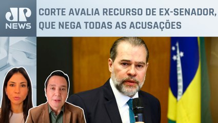 Dias Toffoli suspende julgamento de Collor no STF; Amanda Klein e Dantas comentam