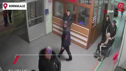 Ameliyat önlüğüyle hastaneden firar etti