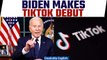 US President Joe Biden campaign joins TikTok ahead of US Presidential Polls 2024 | Oneindia News