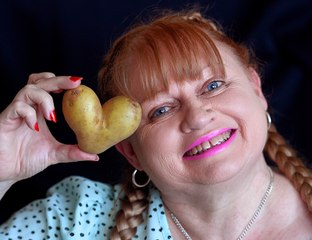 Spud you believe it?! Daisy Reynolds, from Bloxwich discovered a heart-shaped potato in her weekly shopping.