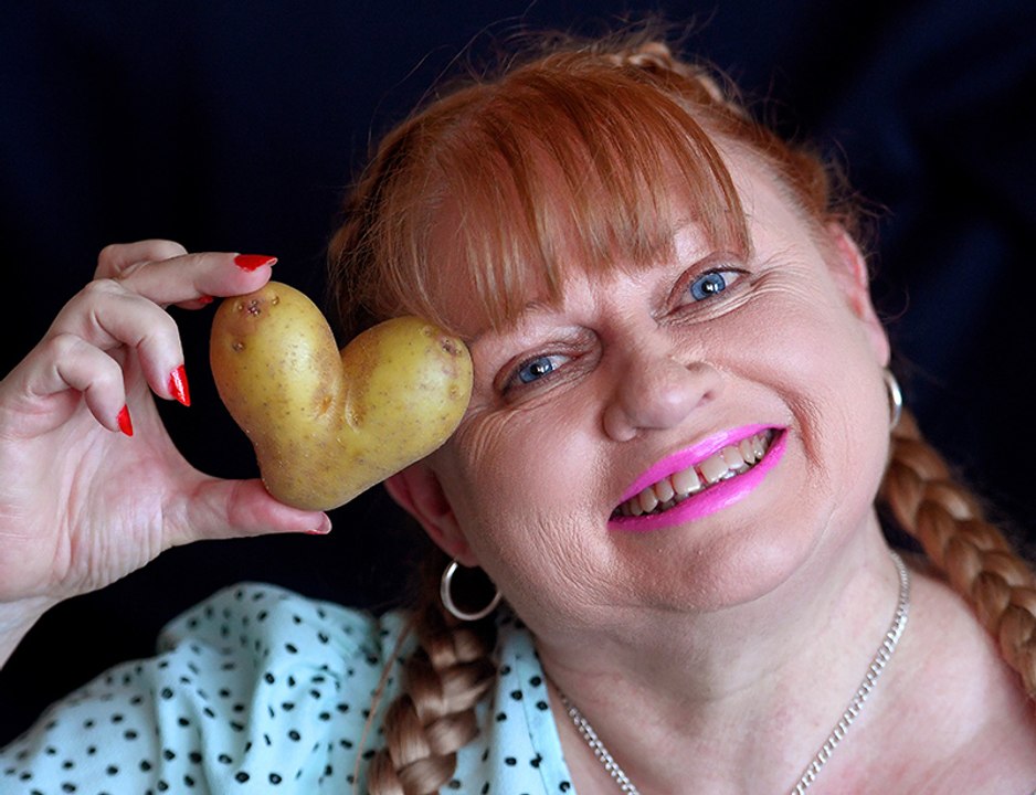 Spud you believe it?! Daisy Reynolds, from Bloxwich discovered a heart-shaped potato in her weekly shopping.