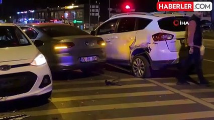 Alkollü halde kaza yapan kurum müdürü, kavgada silahını gösterdiği iddiasıyla adliyeye sevk edildi